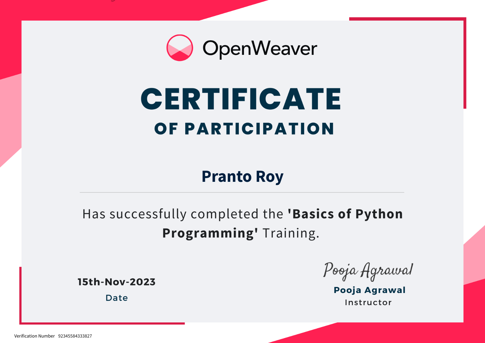 Certificate 8